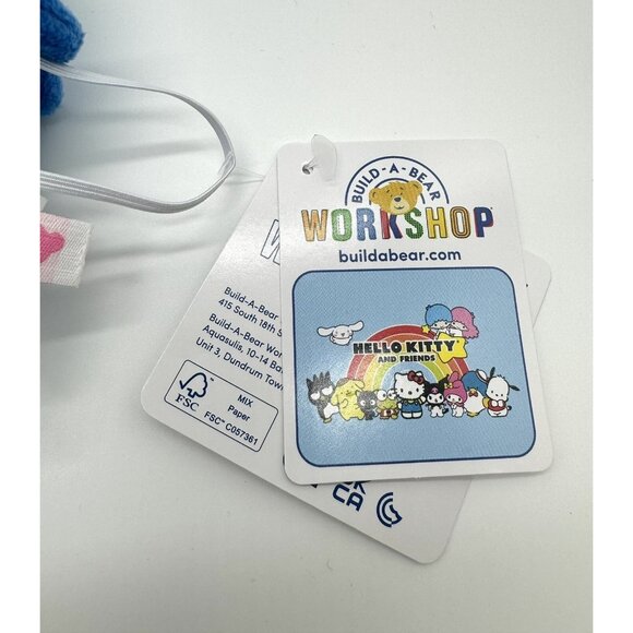 Build A Bear Tuxedo Sam Ice Cream Penguin Wristie Hello Kitty Sanrio NWT New - Picture 3 of 4
